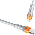 Кабель Moxom Apple Lightning (M), USB 2.0 (M), , Кабель Lightning Moxom MX-CB177 серый