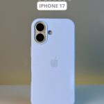 Чехол Mobile Store для Apple iPhone 17 голубой