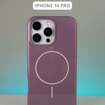 Чехол Mobile Store для Apple iPhone 16 Pro фиолетовый