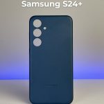 Чехол Mobile Store для Samsung Galaxy S24+ синий