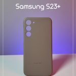 Чехол Mobile Store для Samsung Galaxy S23+ бежевый