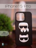 Чехол Mobile Store для Apple iPhone 15 Pro черный