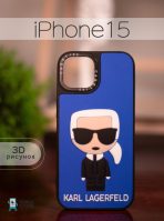 Чехол Mobile Store для Apple iPhone 15 синий