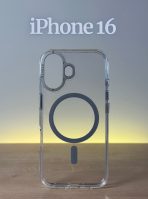 Чехол Mobile Store для Apple iPhone 16 серый