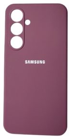 Чехол Mobile Store для Samsung S24 FE бордовый