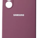 Чехол Mobile Store для Samsung S24 FE бордовый