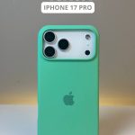 Чехол Mobile Store для Apple iPhone 17 Pro светло-бирюзовый