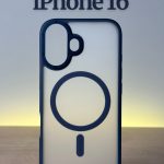 Чехол Mobile Store для Apple iPhone 16 синий