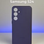 Чехол Mobile Store для Samsung Galaxy S24 фиолетовый