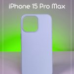 Чехол Mobile Store для Apple iPhone 15 Pro Max сиреневый