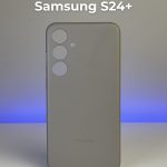 Чехол Mobile Store для Samsung Galaxy S24+ бежевый