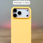 Чехол Mobile Store для Apple iPhone 17 Pro желтый