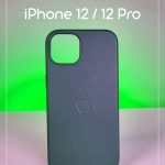 Чехол Mobile Store для Apple iPhone 12, iPhone 12 Pro синий