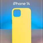 Чехол Mobile Store для Apple iPhone 14 желтый