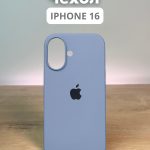 Чехол Mobile Store для Apple iPhone 16 синий