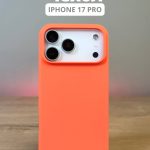 Чехол Mobile Store для Apple iPhone 17 Pro светло-оранжевый