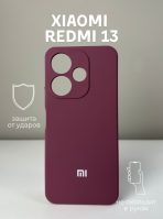 Чехол Mobile Store для Xiaomi Redmi 13, Poco M6 бордовый