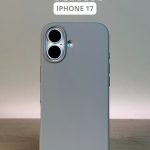Чехол Mobile Store для Apple iPhone 17 серый