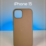 Чехол Mobile Store для Apple iPhone 15 коричневый