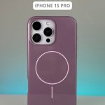 Чехол Mobile Store для Apple iPhone 15 Pro фиолетовый