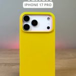 Чехол Mobile Store для Apple iPhone 17 Pro лимонный