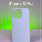 Чехол Mobile Store для Apple iPhone 15 Pro сиреневый