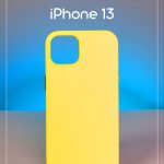 Чехол Mobile Store для Apple iPhone 13 желтый