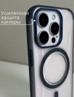 Чехол Mobile Store для Apple iPhone 15 Pro Max синий — изображение 2