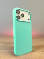 Чехол Mobile Store для Apple iPhone 17 Pro светло-бирюзовый — изображение 2