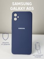 Чехол Mobile Store для Samsung Galaxy A05 синий — изображение 2