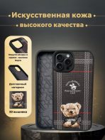 Чехол Santa Barbara Polo & Racquet Club для Apple iPhone 14 Pro черный — изображение 2