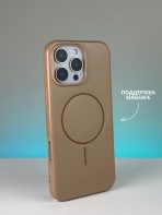 Чехол Mobile Store для Apple iPhone 15 Pro Max коричневый — изображение 2