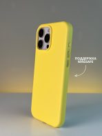 Чехол Mobile Store для Apple iPhone 16 Pro Max желтый — изображение 2