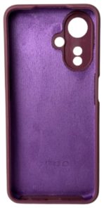 Чехол для OPPO A59 5G бордовый — изображение 2