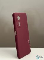 Чехол Mobile Store для OPPO A58 бордовый — изображение 2