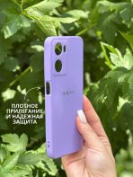 Чехол Mobile Store для OPPO A57s, A57, A77s фиолетовый — изображение 2