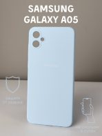 Чехол Mobile Store для Samsung Galaxy A05 голубой — изображение 2