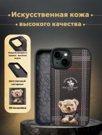 Чехол Santa Barbara Polo & Racquet Club для Apple iPhone 14 черный — изображение 2