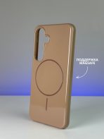 Чехол Mobile Store для Samsung Galaxy S25+ коричневый — изображение 2