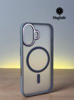 Чехол Mobile Store для Apple iPhone 16 серый — изображение 2