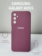 Чехол Mobile Store для Samsung Galaxy A05s бордовый — изображение 2
