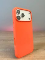 Чехол Mobile Store для Apple iPhone 17 Pro светло-оранжевый — изображение 2