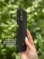 Чехол Mobile Store для Xiaomi Redmi Note 11 черный — изображение 2