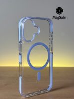 Чехол Mobile Store для Apple iPhone 16 голубой — изображение 2