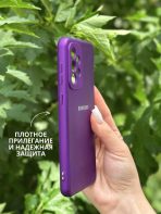 Чехол Mobile Store для Samsung Galaxy A33 фиолетовый — изображение 2