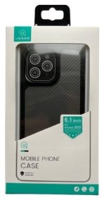 Чехол Usams для Apple iPhone 13 Pro Max темно-прозрачный — изображение 2