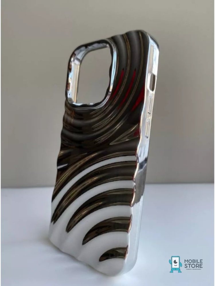 03-1009.jpg Чехол Mobile Store для Apple iPhone 14 Pro серебряный — изображение 3