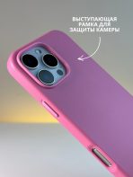 Чехол Mobile Store для Apple iPhone 16 Pro Max розовый — изображение 3
