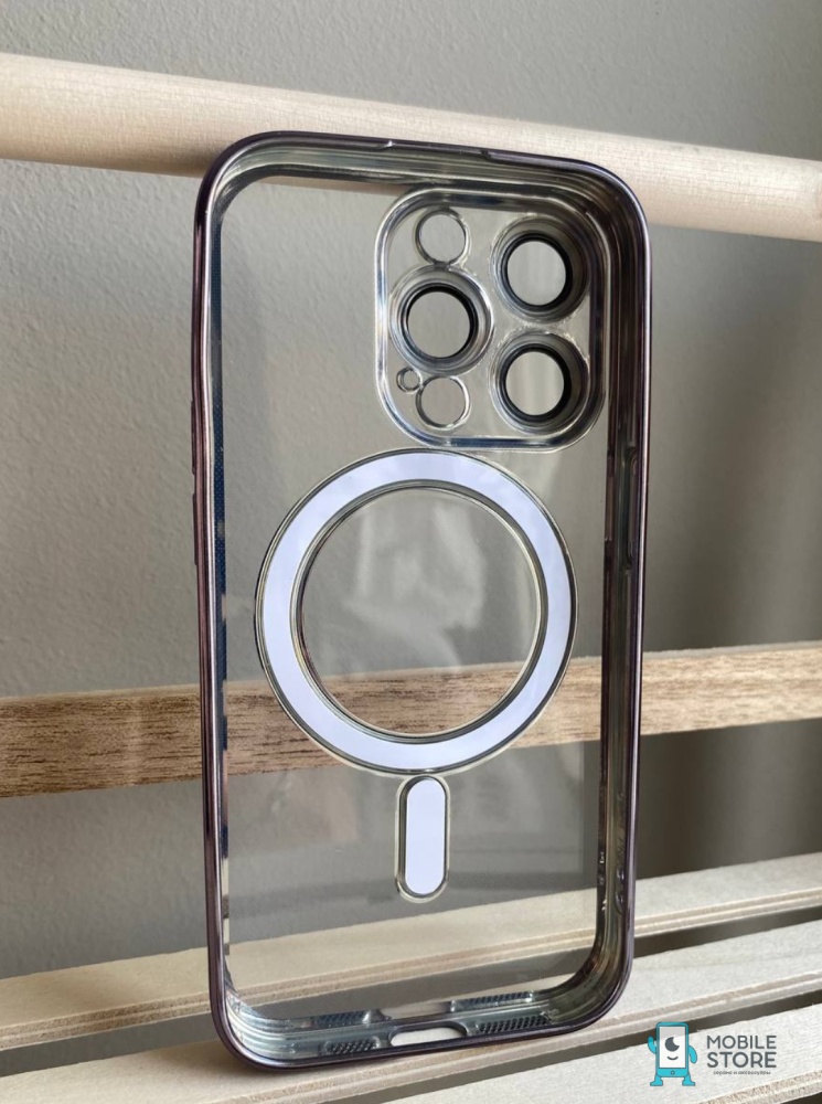 03-217.jpg Чехол Mobile Store для Apple iPhone 14 Pro фиолетовый — изображение 3