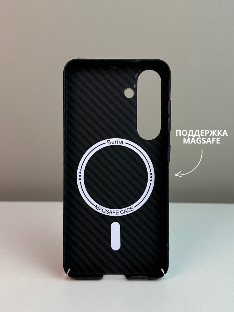 03-220.jpg Чехол Mobile Store для Samsung Galaxy S25 черный — изображение 3